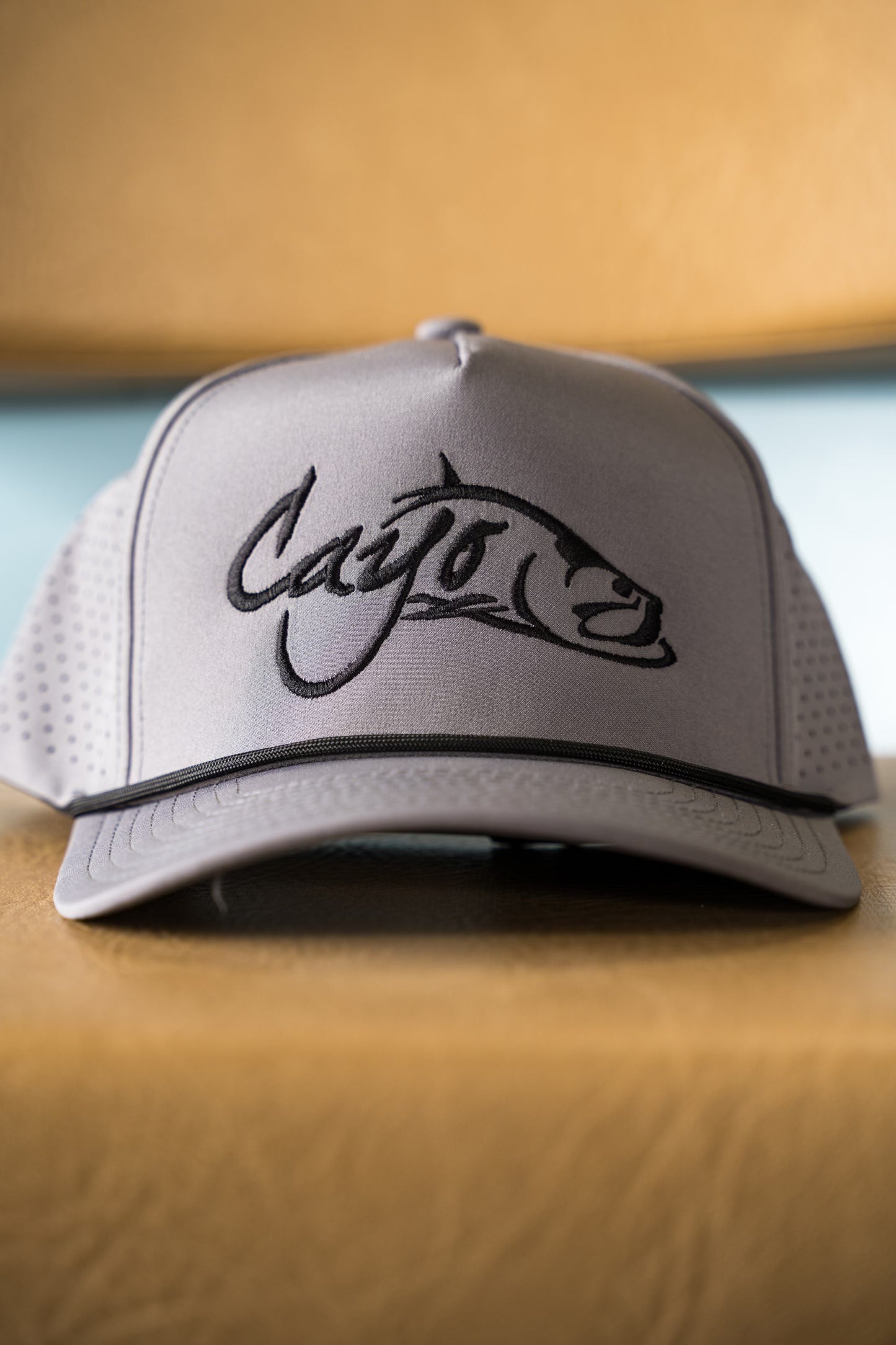 Cayo Perforated Grey