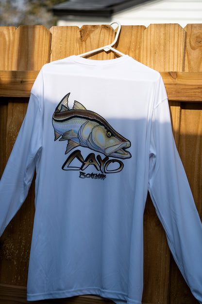 Snook Logo Performance Fishing Long Sleeve