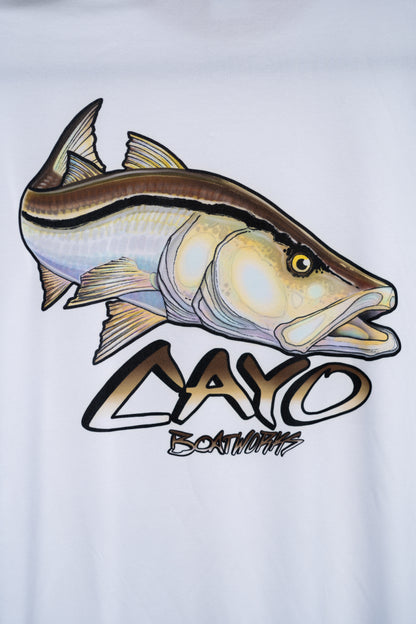 Snook Logo Performance Fishing Long Sleeve