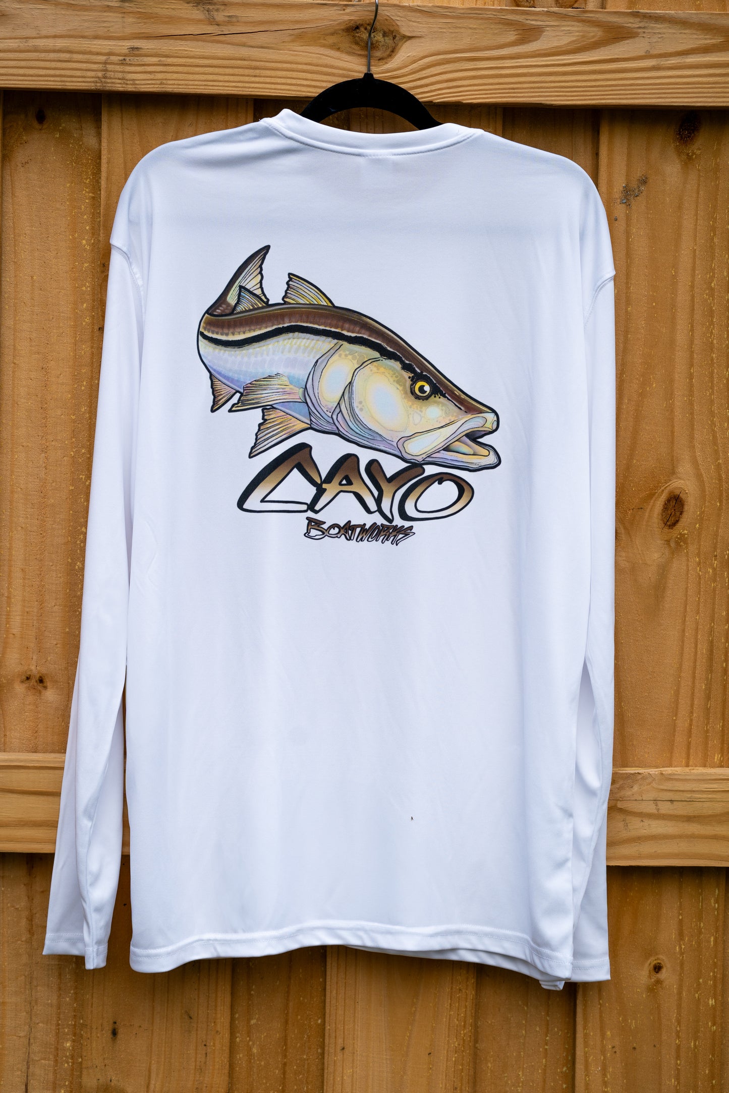 Snook Logo Performance Fishing Long Sleeve