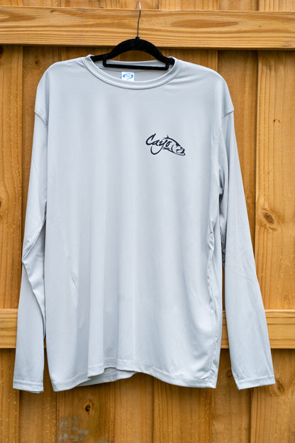 Skiff Logo Performance Fishing Long Sleeve