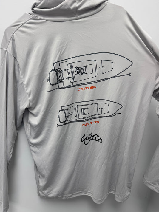HOODED LONG SLEEVE PERFORMANCE