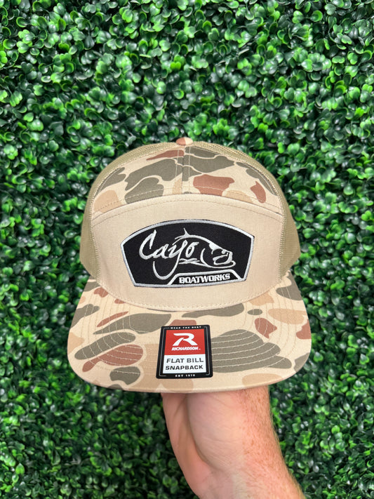 Cayo Flat Brim Harvest Camo