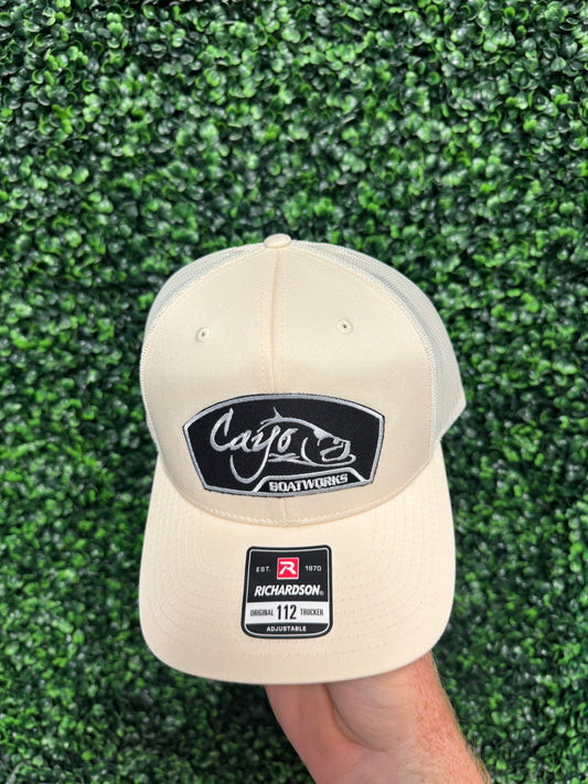 Cayo Curved Brim Bone/Off-white